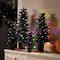 Ashland; Pre-Lit Black Potted Tinsel Tree, Color Changing LED Lights by Ashland®; Category:Halloween Trees & Ornaments; Image:9